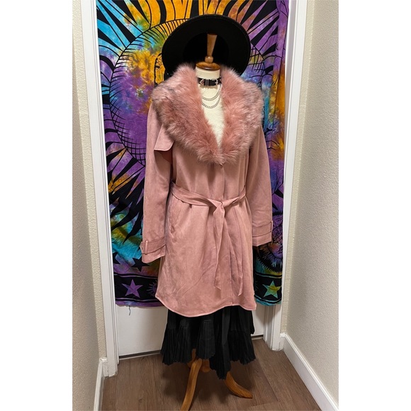 π Lovely fur suede coat - Picture 11 of 11